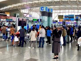 Dự kiến có khoảng 80.000 lượt khách qua sân bay Nội Bài dịp Tết