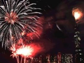 TP Hồ Chí Minh bắn pháo hoa tại 2 địa điểm dịp Tết Dương lịch