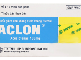 Thu hồi toàn quốc lô thuốc giảm đau Aclon vi phạm mức 2, yêu cầu thu hồi trong 15 ngày