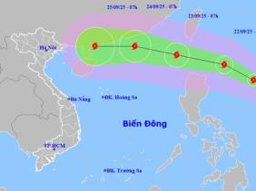 Bão Ragasa liên tục tăng cấp, sức gió vọt lên 120km/h, có thể thành "siêu bão"