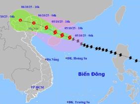 Diễn biến mới nhất cơn bão số 11- bão Matmo: Mạnh cấp 12, giật cấp 15, dự báo miền Bắc mưa to từ tối nay