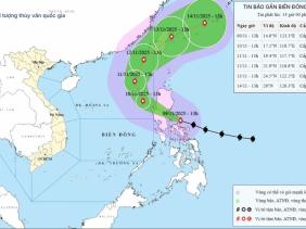 Diễn biến mới nhất cơn bão Phượng Hoàng, cường độ bão ở cấp 15 - 16