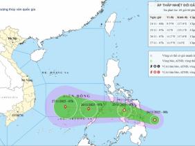 Chủ động ứng phó áp thấp nhiệt đới gần Biển Đông