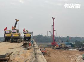 Tư lệnh ngành Giao thông phát lệnh khởi công xây dựng cầu Phong Châu mới