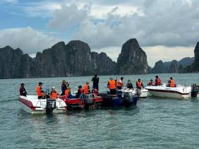 Phát hiện thi thể nam giới gần hang Trống, nghi là nạn nhân mất tích cuối cùng vụ lật tàu Vịnh Xanh 58