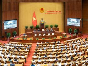 Miễn nhiệm chức vụ Chủ tịch Quốc hội với ông Vương Đình Huệ