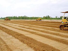 Cao tốc Châu Đốc - Cần Thơ - Sóc Trăng tìm nguồn hỗ trợ hơn 8 triệu khối cát san lấp