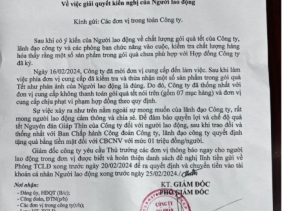 Vụ công ty than tặng quà Tết hết hạn sử dụng: Công nhân được tặng 1 triệu đồng/người
