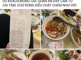 Vụ khách tố "chặt chém" vì ăn hải sản Hạ Long hết 11 triệu đồng: Chủ nhà hàng lên tiếng