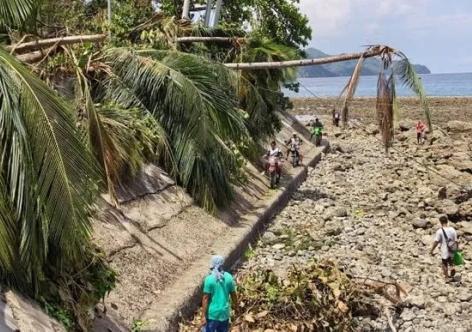 Trận động đất mạnh tại Philippines đã nâng đáy biển tới 2 m