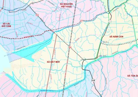 Đang bàn giao mặt bằng thi công đoạn đấu nối cao tốc Cà Mau - Đất Mũi