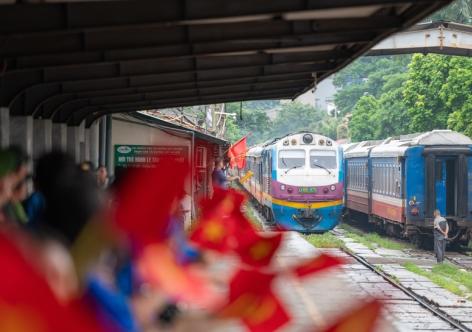 Đường sắt tăng tàu du lịch dịp lễ 30/4
