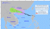Cơn bão số 1 giật cấp 15, cách Quảng Ninh 480km