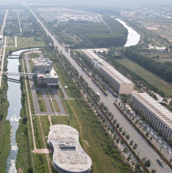 Một đoạn đường vành đai 4 qua khu vực Mỹ Phước, Bến Cát, Bình Dương đã được đầu tư xây dựng.Ảnh: Đình Trọng