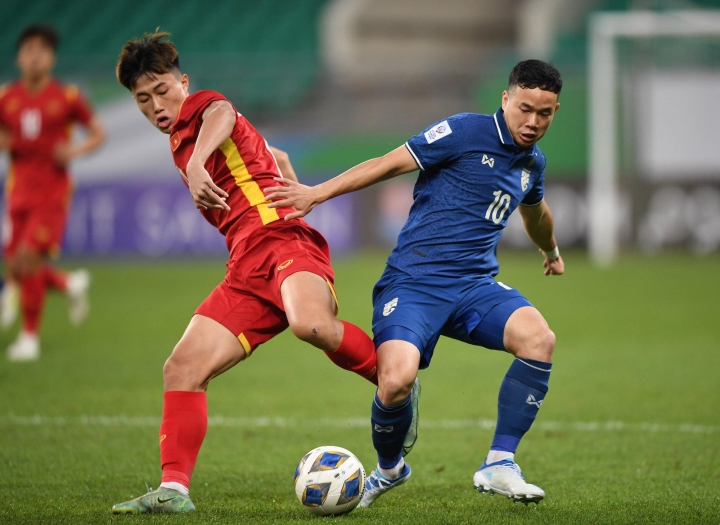 u23 viet nam hoa u23 thai lan khoi dau dang khich le cua thay tro gong oh kyun