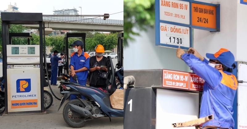 Thị trường - Giá xăng giảm mạnh, trượt mốc 25.000 đồng/lít