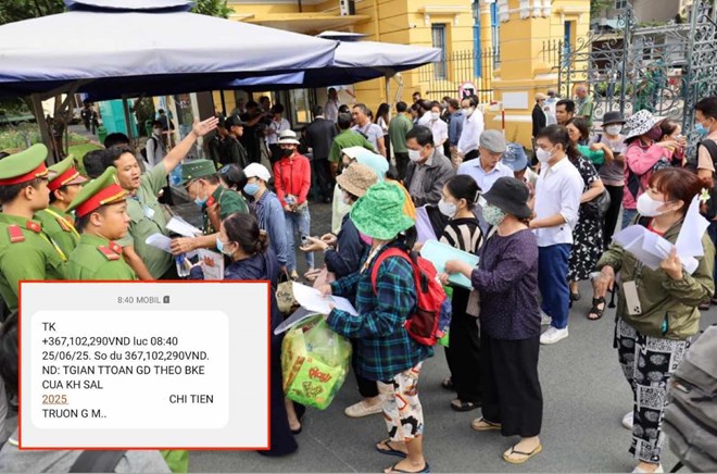 Nhiều bị hại đã nhận được tiền bồi hoàn đợt 1 trong vụ án Trương Mỹ Lan