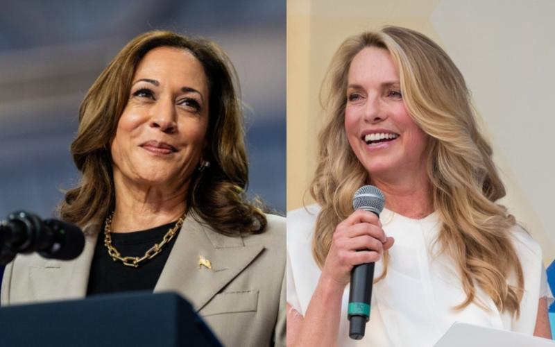 Phó Tổng thống Mỹ Kamala Harris và tỷ phú Laurene Powell Jobs