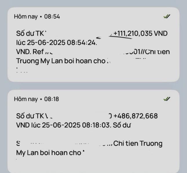 Chị T được nhận bồi hoàn cho 2 mã là là SET.H2025 và ADC-2019.01. Ảnh: Nhân vật cung cấp