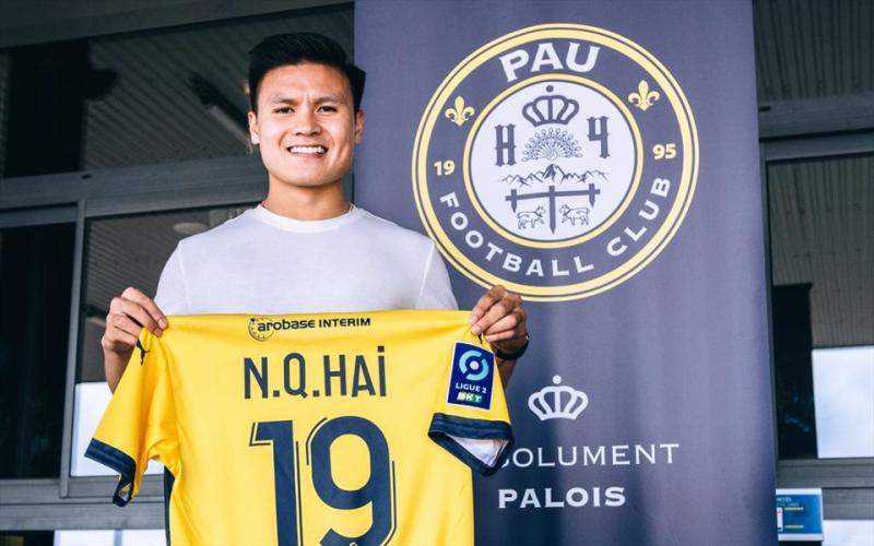 Báo Pháp nhấn mạnh Quang Hải là canh bạc của Pau FC
