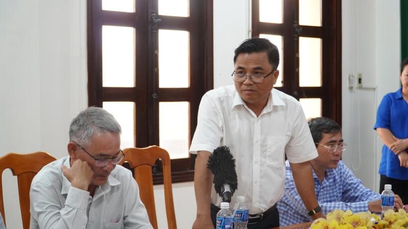 Ông Phan Dương Cường, Giám đốc Sở Xây dựng tỉnh Bình Thuận. Ảnh: Người đưa tin.