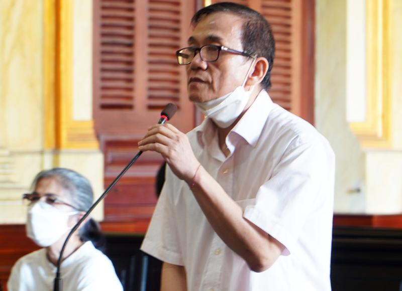 Bị cáo Trương Vui tại tòa hôm nay. Ảnh: Ngân Nga