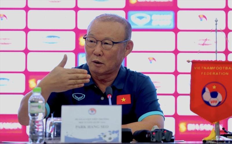 HLV Park Hang-seo trấn an tâm lý cầu thủ trước thềm AFF Cup 2022