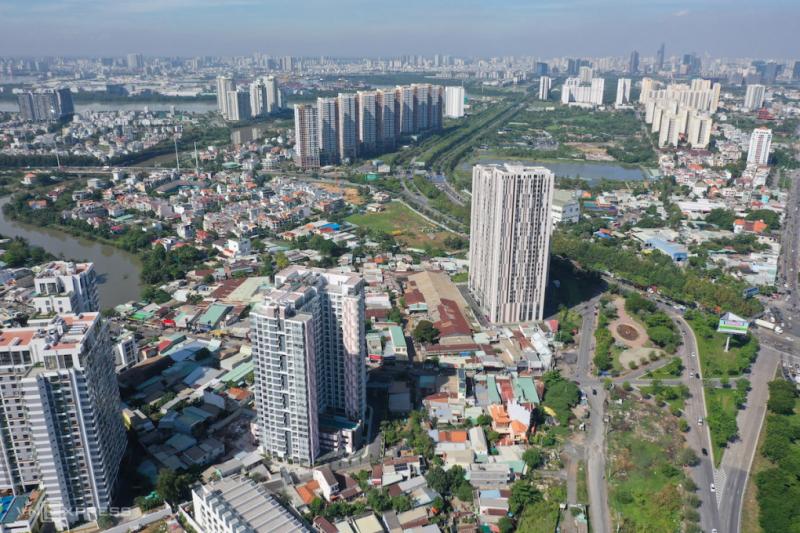 Bất động sản khu đông TP HCM, tháng 4/2022. Ảnh: Quỳnh Trần
