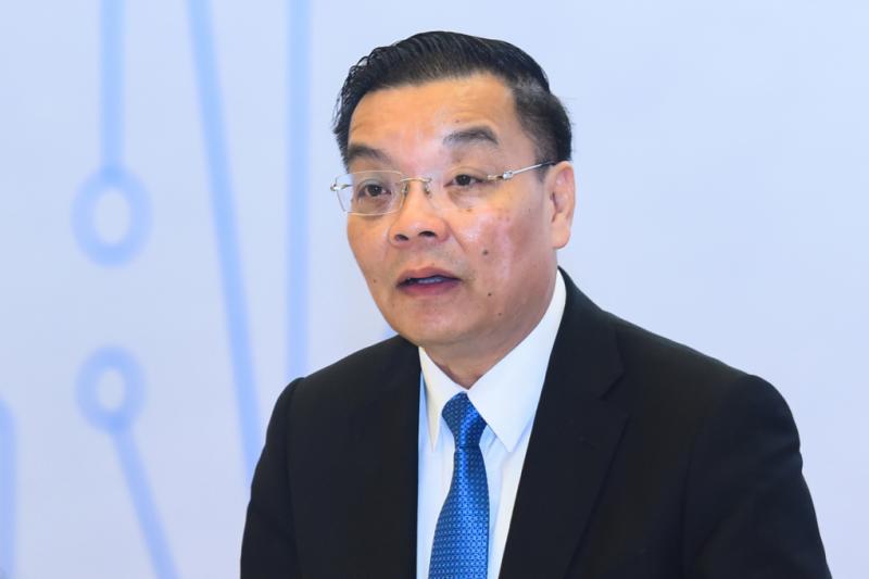 Ông Chu Ngọc Anh tại hội nghị khoa học công nghệ 15/5/2019. Ảnh: Giang Huy