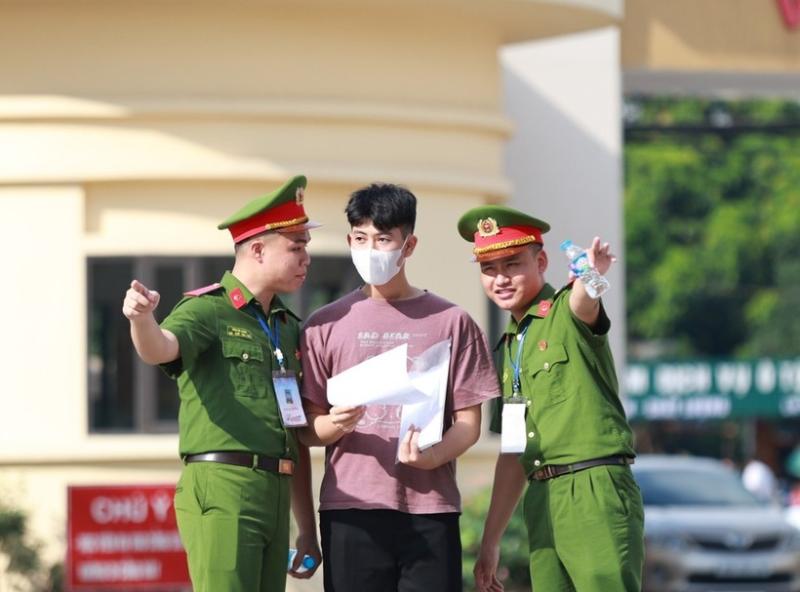 Ngày 6/7, 23.000 thí sinh trên cả nước bước vào bài thi đánh giá của Bộ Công an. Ảnh minh họa