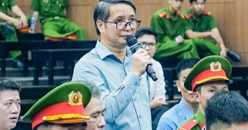 Bị cáo Phạm Thái Hà, cựu Phó Chủ nhiệm Văn phòng Quốc hội (Ảnh: P.A.).