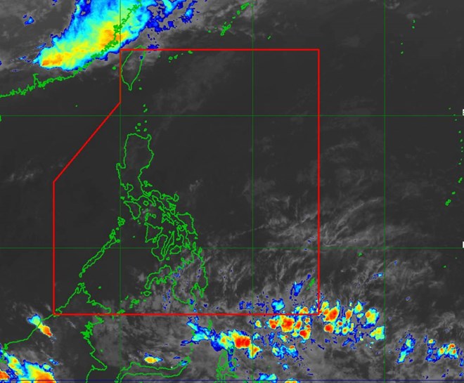 Xuất hiện áp thấp đầu tiên trong tháng 4 gần Philippines