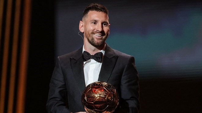 Danh hiệu Quả bóng vàng 2023 của Messi tiếp tục gây tranh cãi