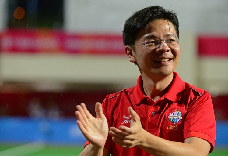 Bộ trưởng Tài chính Singapore Lawrence Wong. Ảnh: Reuters.