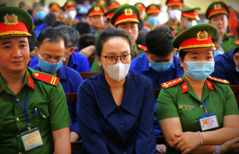 Bị cáo Trương Huệ Vân. Ảnh: Anh Tú