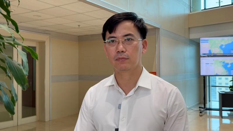 Ông Nguyễn Văn Hưởng - Trưởng phòng Dự báo Thời tiết, Trung tâm Dự báo Khí tượng Thủy văn Quốc gia phân tích những điểm đáng lưu ý về diễn biến bão.