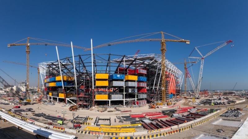 Sân vận động tại World Cup 2022 có thể tháo dỡ sau khi giải đấu kết thúc. Ảnh: QFA