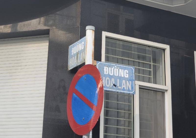Tên đường đơn giản chỉ được đánh số ở quận 7. Ảnh: HC