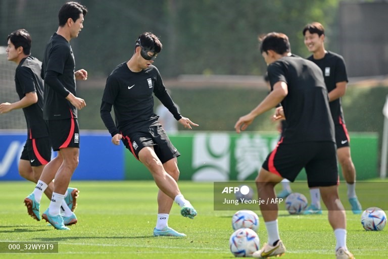 Hàn Quốc buộc phải giành chiến thắng trước Bồ Đào Nha. Ảnh: AFP