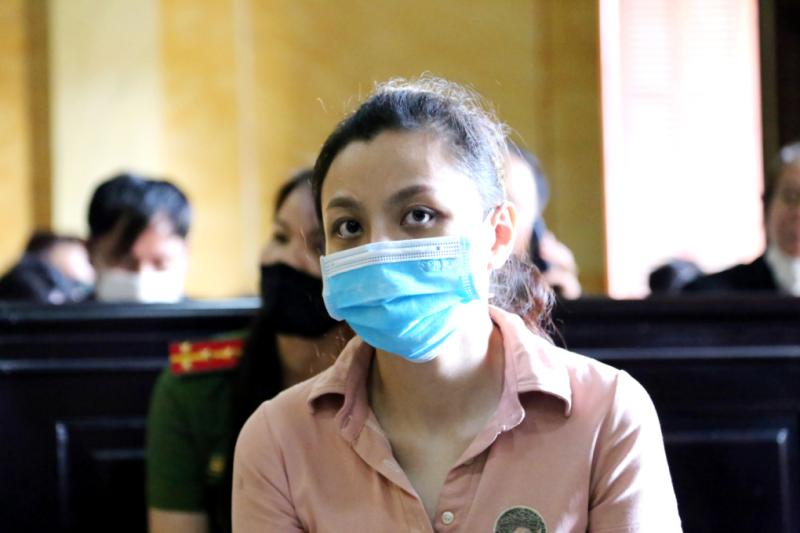 Bị cáo Võ Thùy Linh tại tòa hồi cuối năm ngoái. Ảnh:Đình Văn