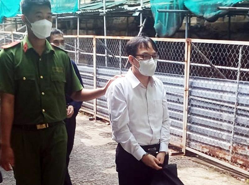 Ông Diệp Dũng tại toà hôm nay. Ảnh: Thảo Mi.